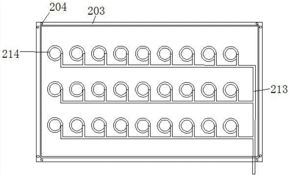 Water-cooled battery module