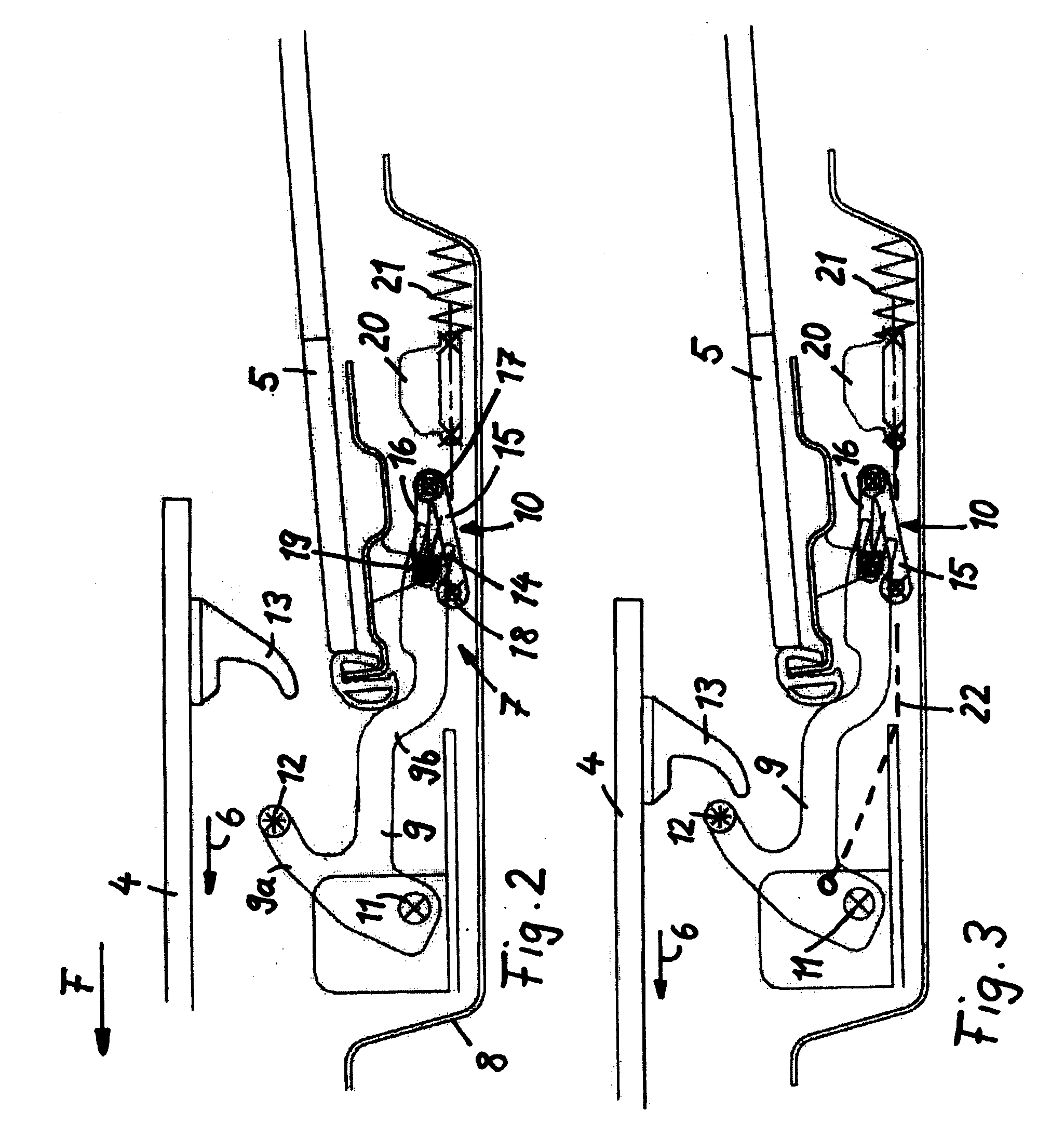 Vehicle roof having openable roof parts