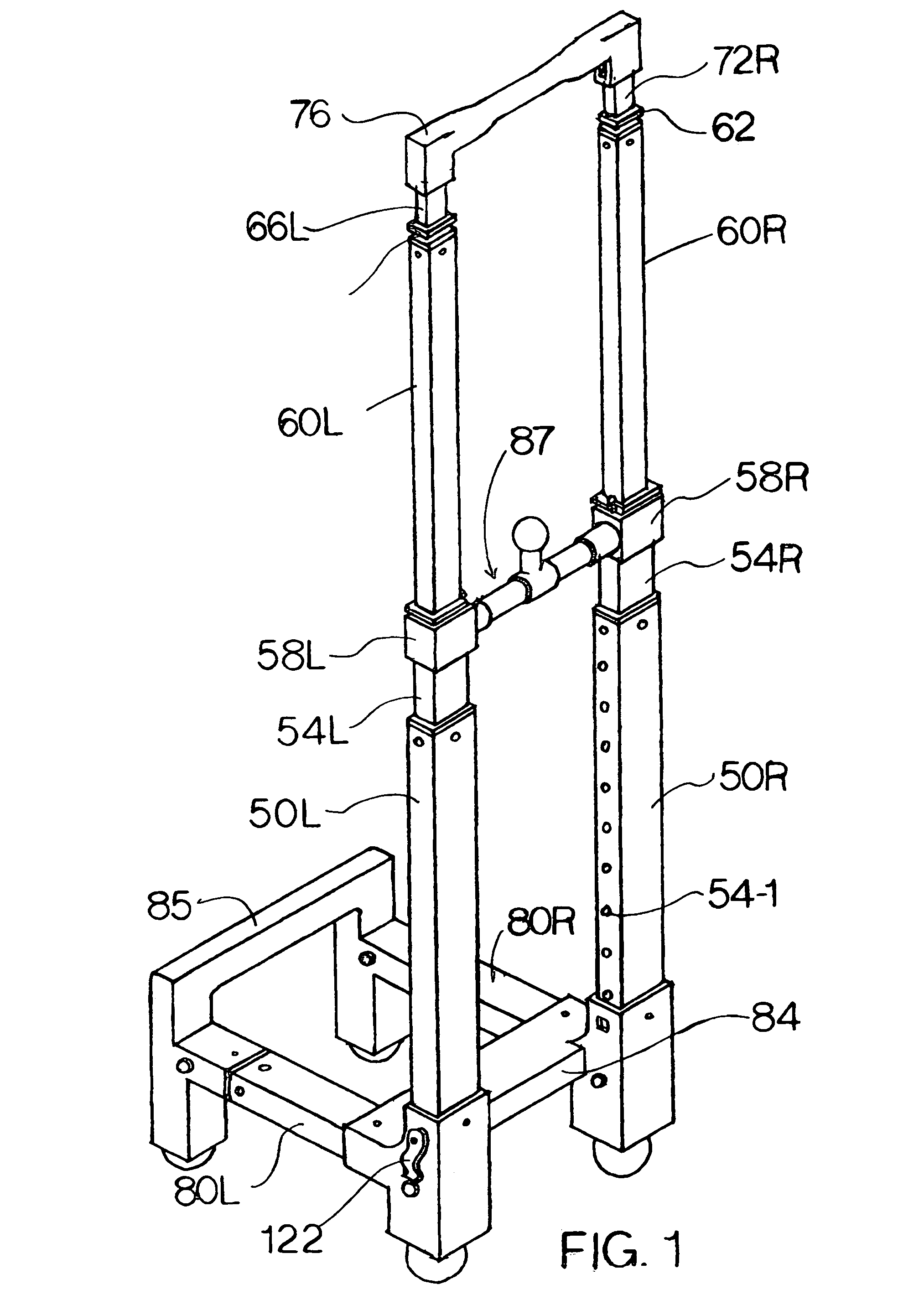 Customizing pack carrier on wheels