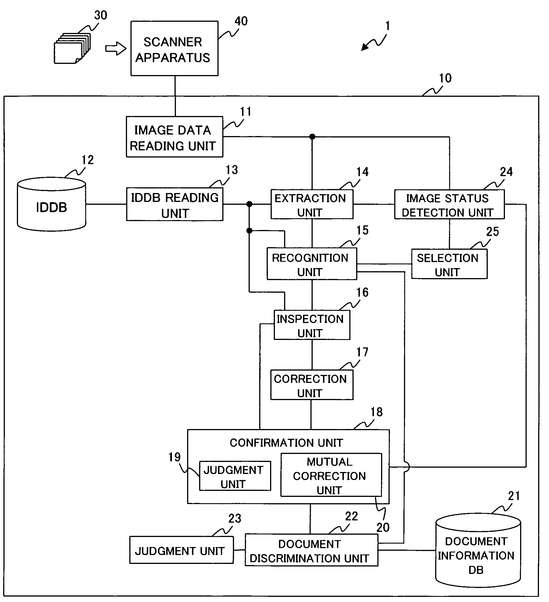 Medium processing apparatus, medium processing method, medium processing system and computer readable recording medium with medium processing program recorded thereon