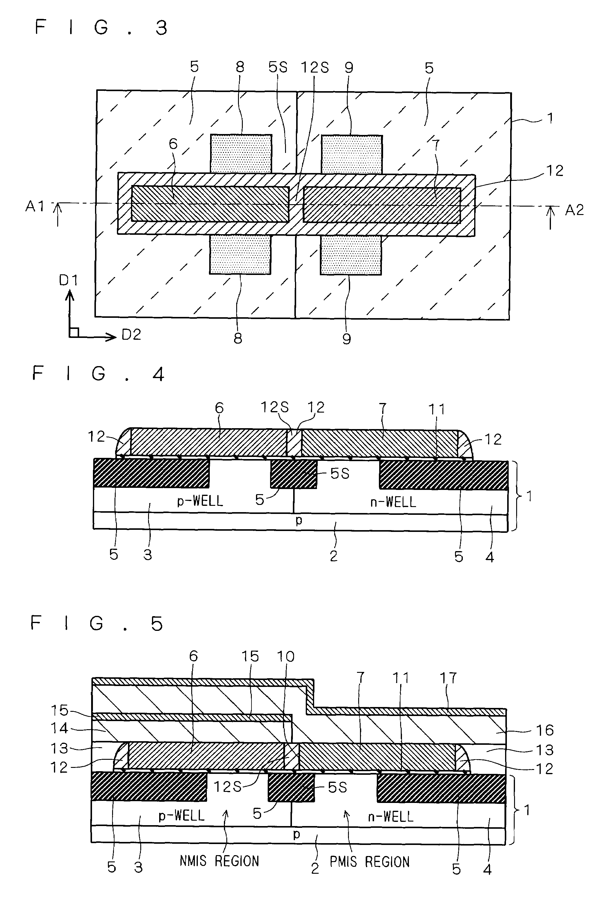 Semiconductor device including cmis transistor