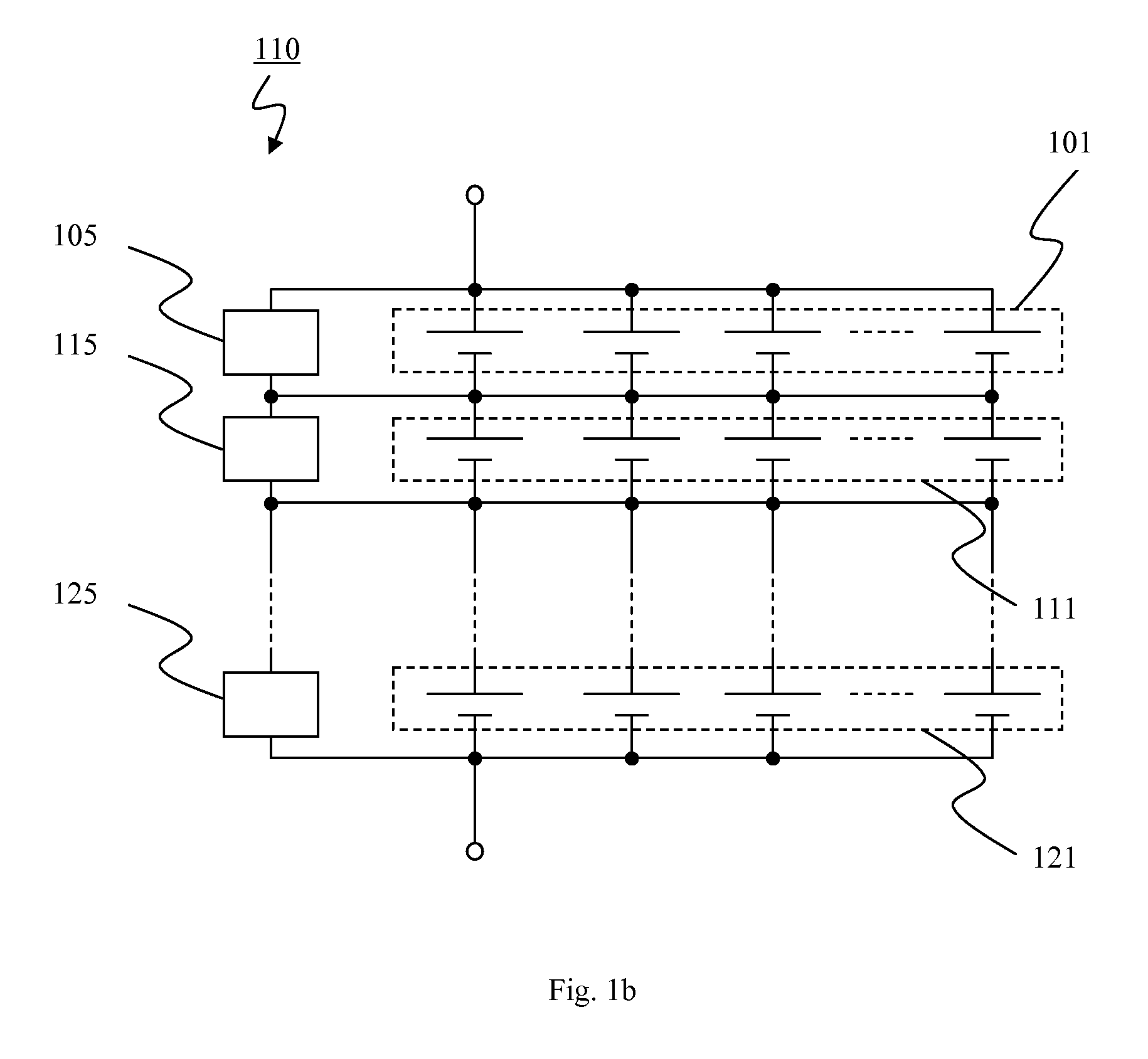 Rechargeable battery array