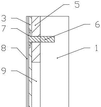 Aluminum stressed skin structure of passenger car body side walls and processing method thereof