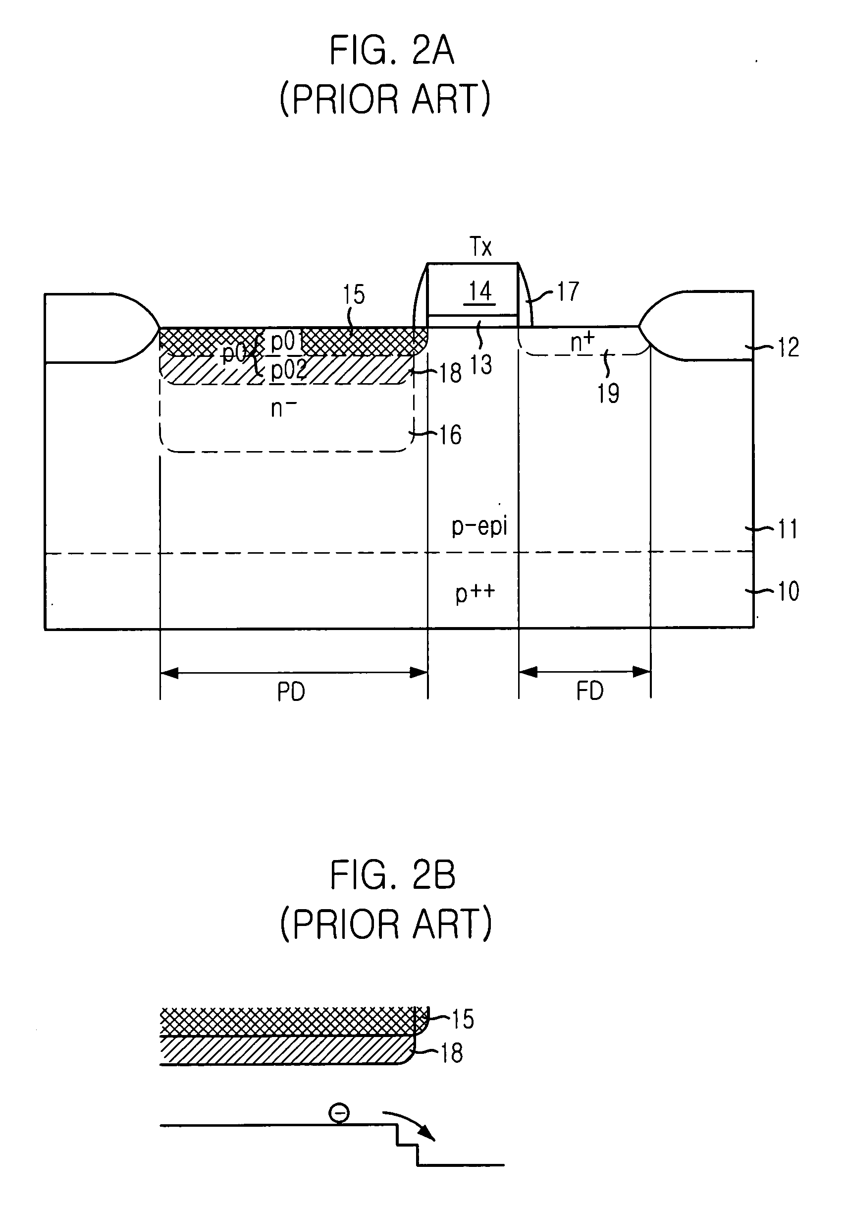 Image sensor with improved charge transfer efficiency and method for fabricating the same