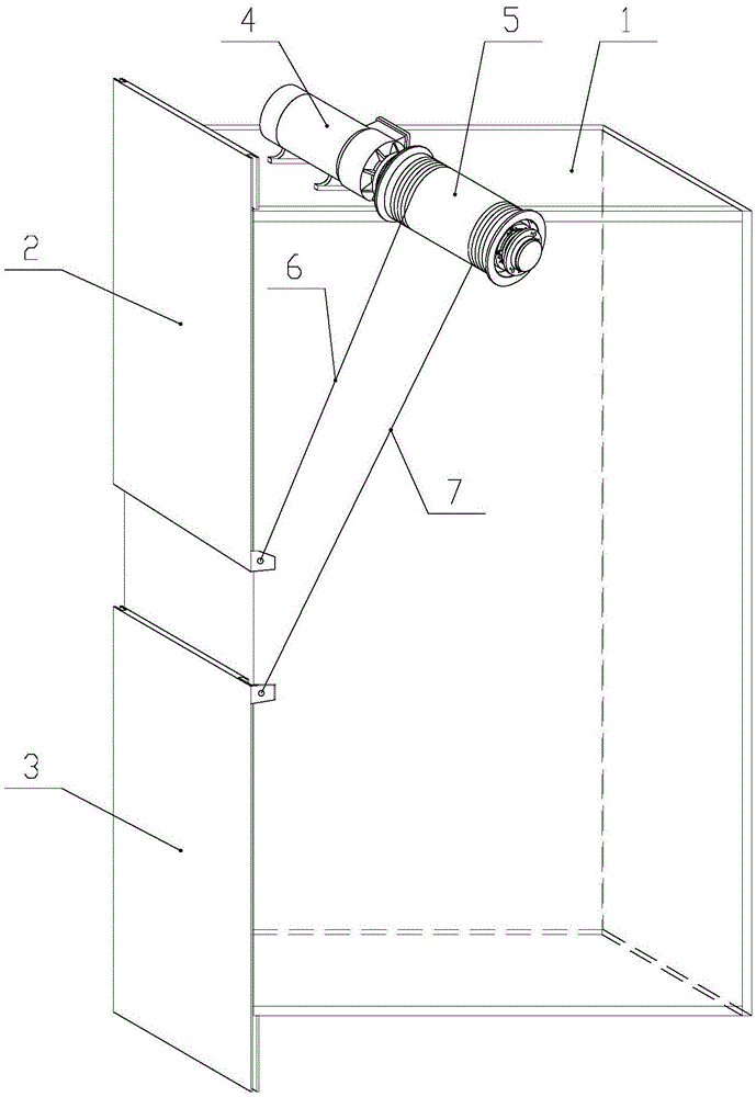 Construction hoist cage with automatic opening and closing doors