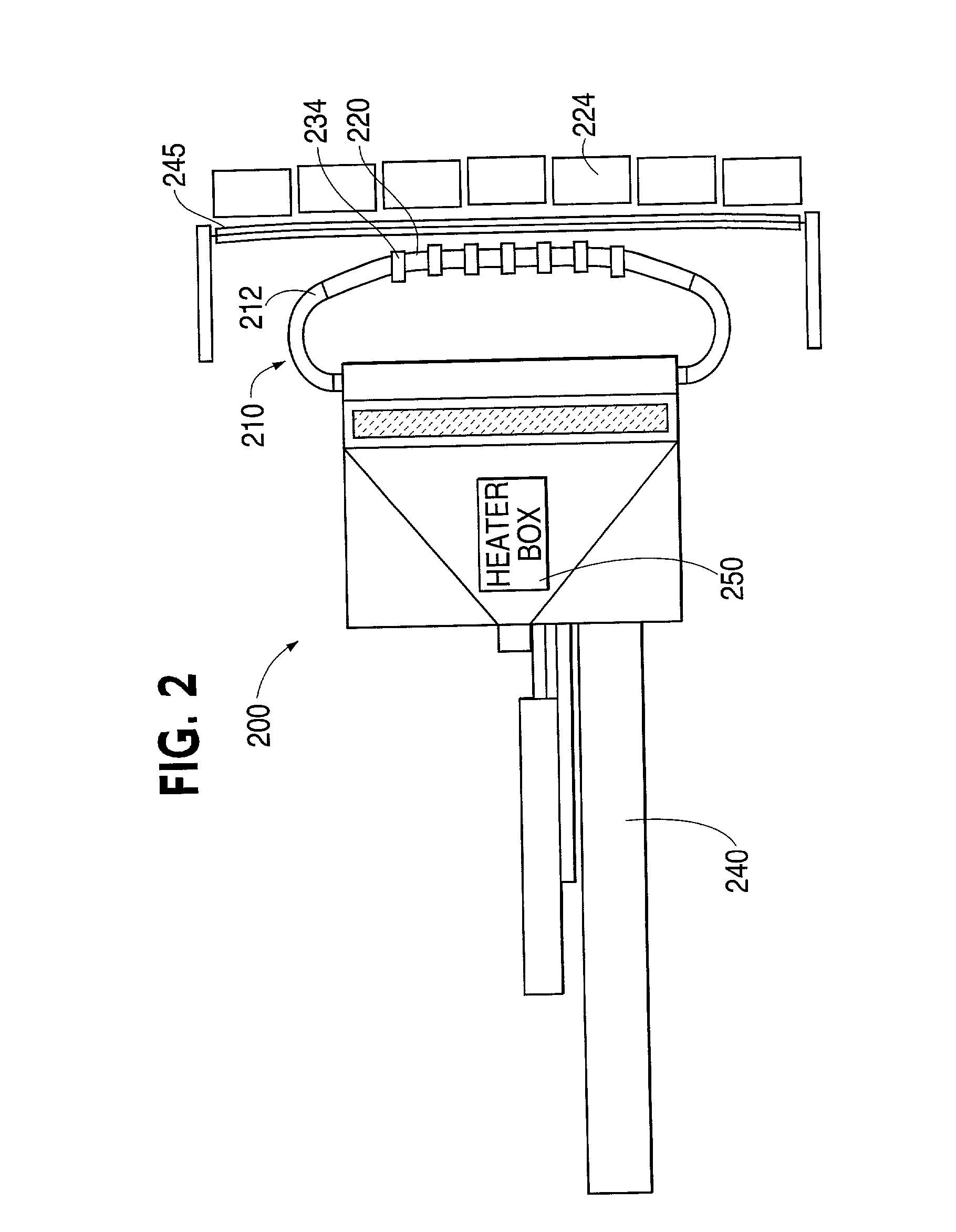 Heat sealer for stretch wrapping apparatus