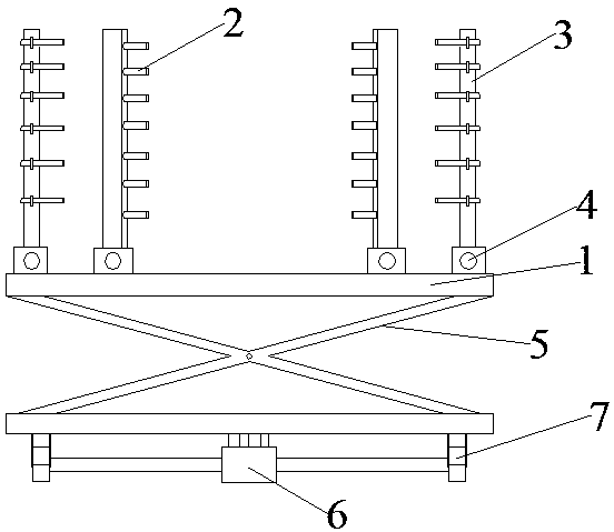 Foldable lifting delivery vehicle