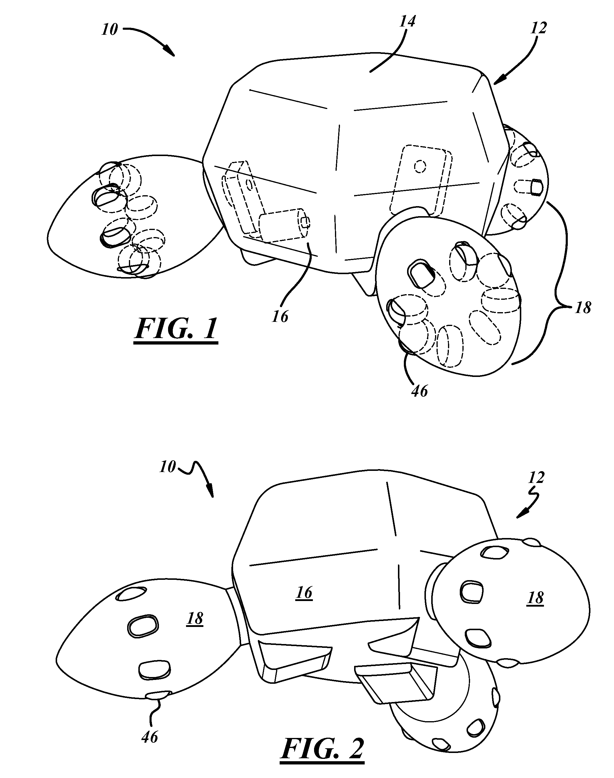 All-terrain robotic omni-directional drive assembly