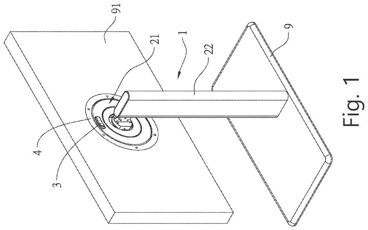 Quick-Release Structure for a Display