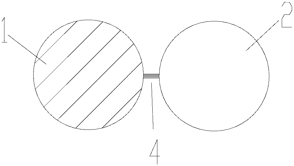 Stay cable device for kilometric cable stayed bridge and mounting method thereof