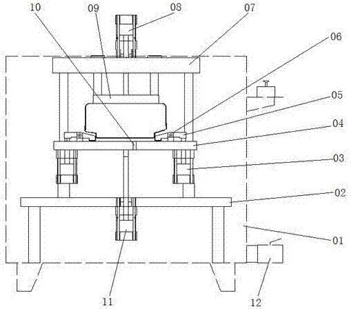 Detection tool for air tightness of oil sump