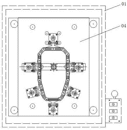 Detection tool for air tightness of oil sump