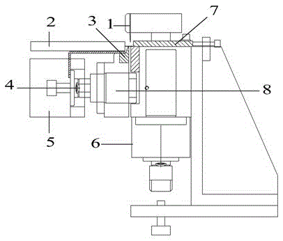 Aluminum-plastic film folding device for soft-package lithium battery