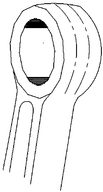 Piston connecting rod