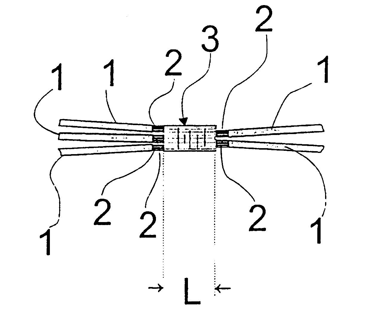 Testing method for non-destructive testing of a welded connector, a testing device and an ultrasonic welding apparatus having such a device