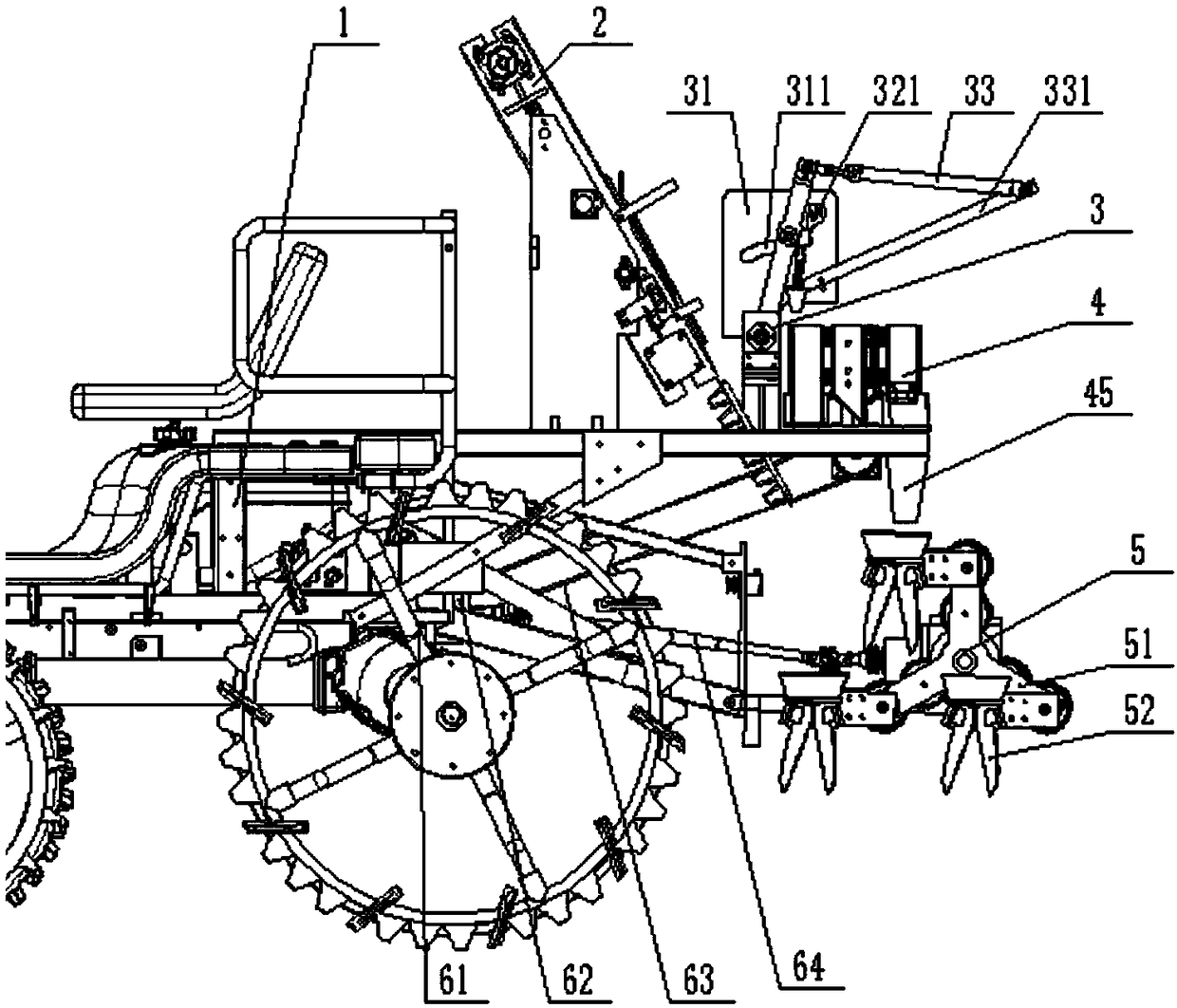 An automatic transplanting machine for plug seedlings and its control system