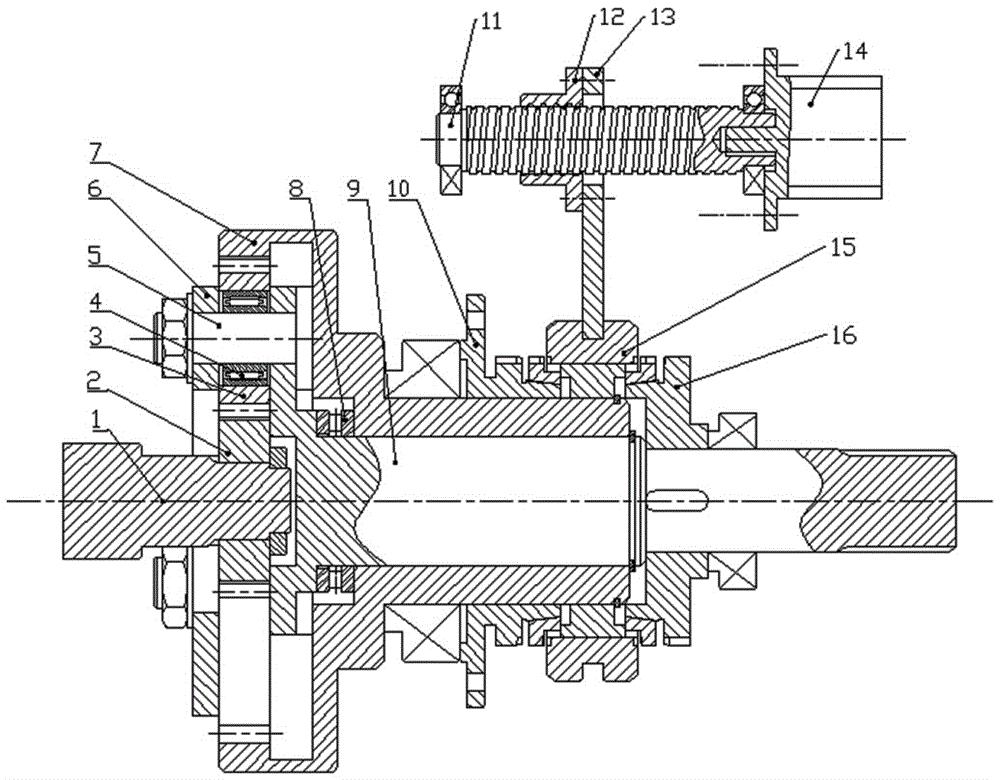 A planetary gear shift mechanism driven by a motor