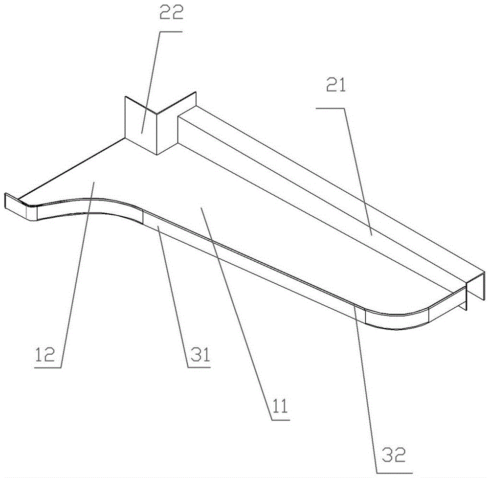 Water pan for machine tool