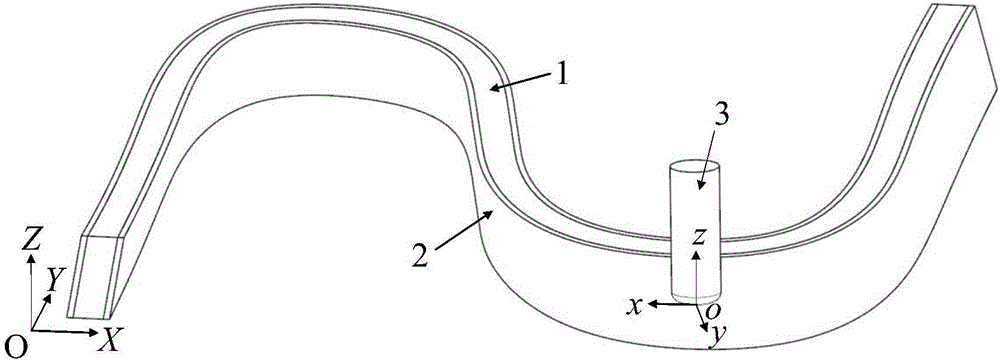 Cutter and workpiece instantaneous contact contour extraction method during five-axis side-milling machining