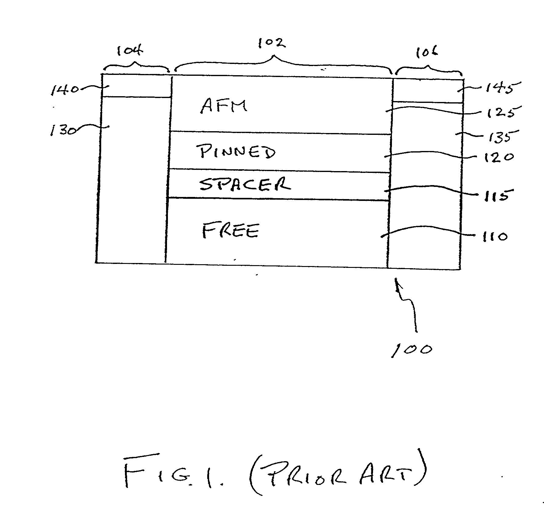 Dual spin valve sensor with a longitudinal bias stack