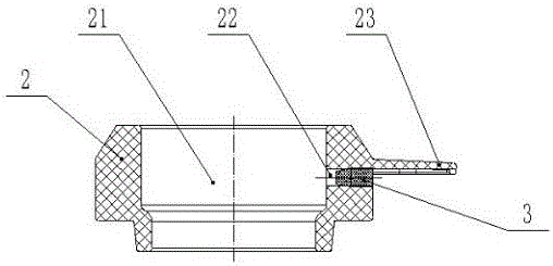 Novel diesel oil filter with exhaust function