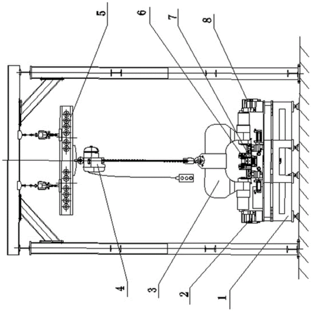 Two-way synchronous riveting equipment for u-section parts