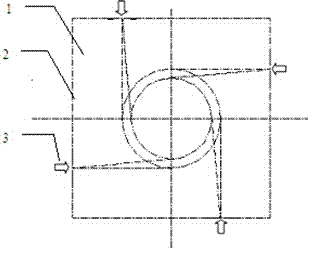 Combustion adjustment method for supercritical boiler capable of performing blending combustion of coke oven gas