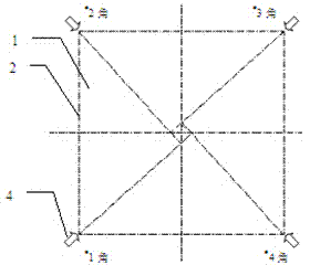 Combustion adjustment method for supercritical boiler capable of performing blending combustion of coke oven gas