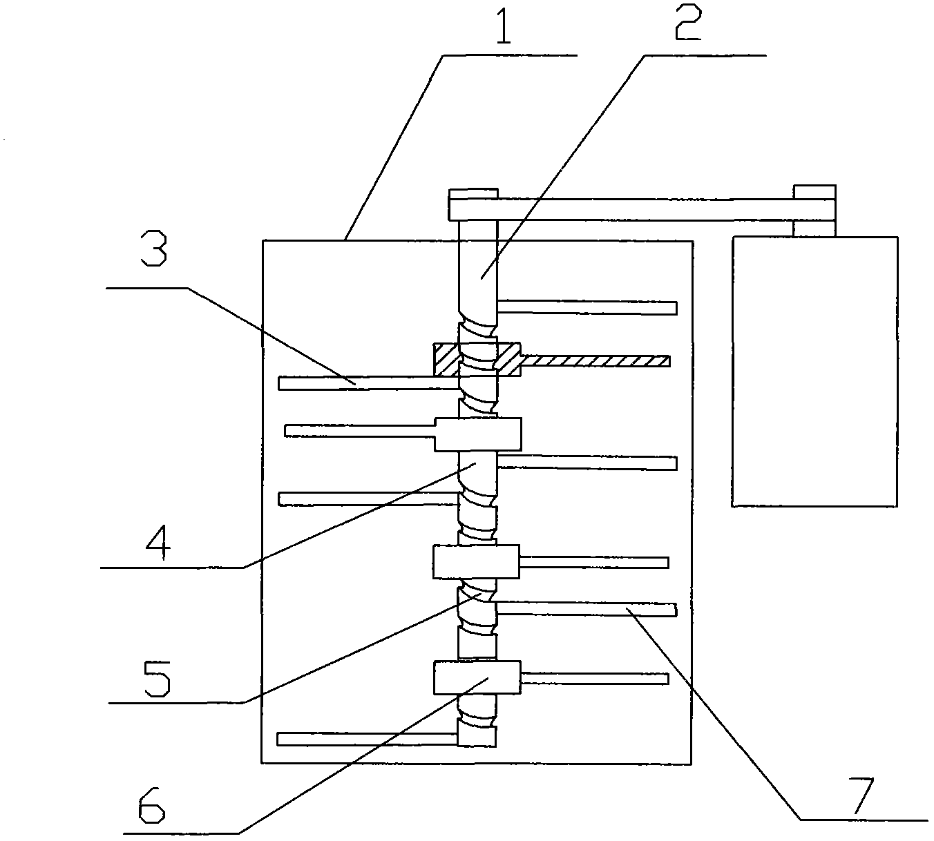 Automatic pasty-material-cleaning stirrer