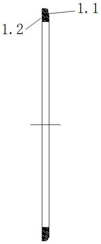 Upsetting-extruding forming method for conical check ring