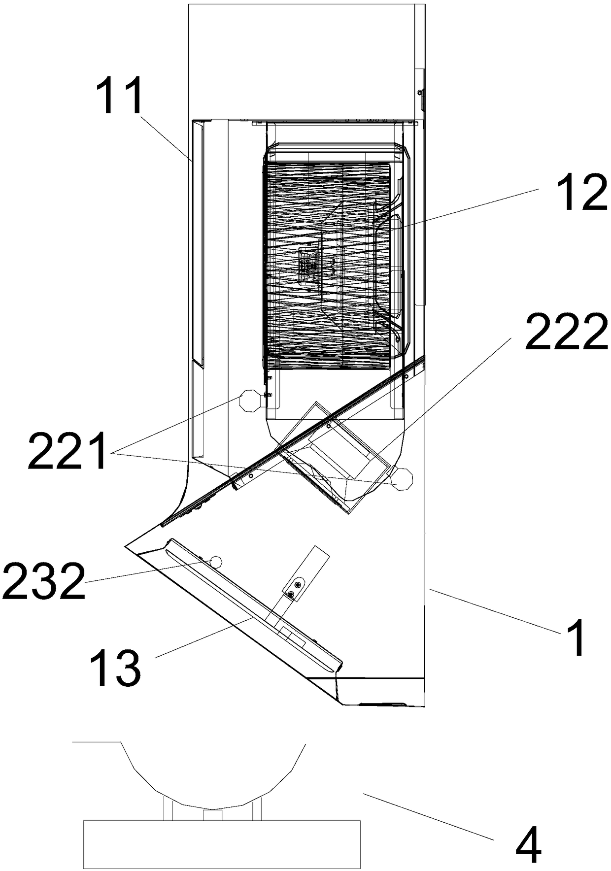 Range hood with gesture control and visual detection functions, and noise reduction method thereof