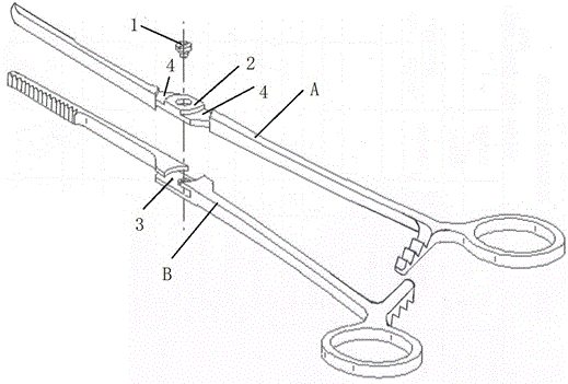 Embedded-assembled type medical forceps