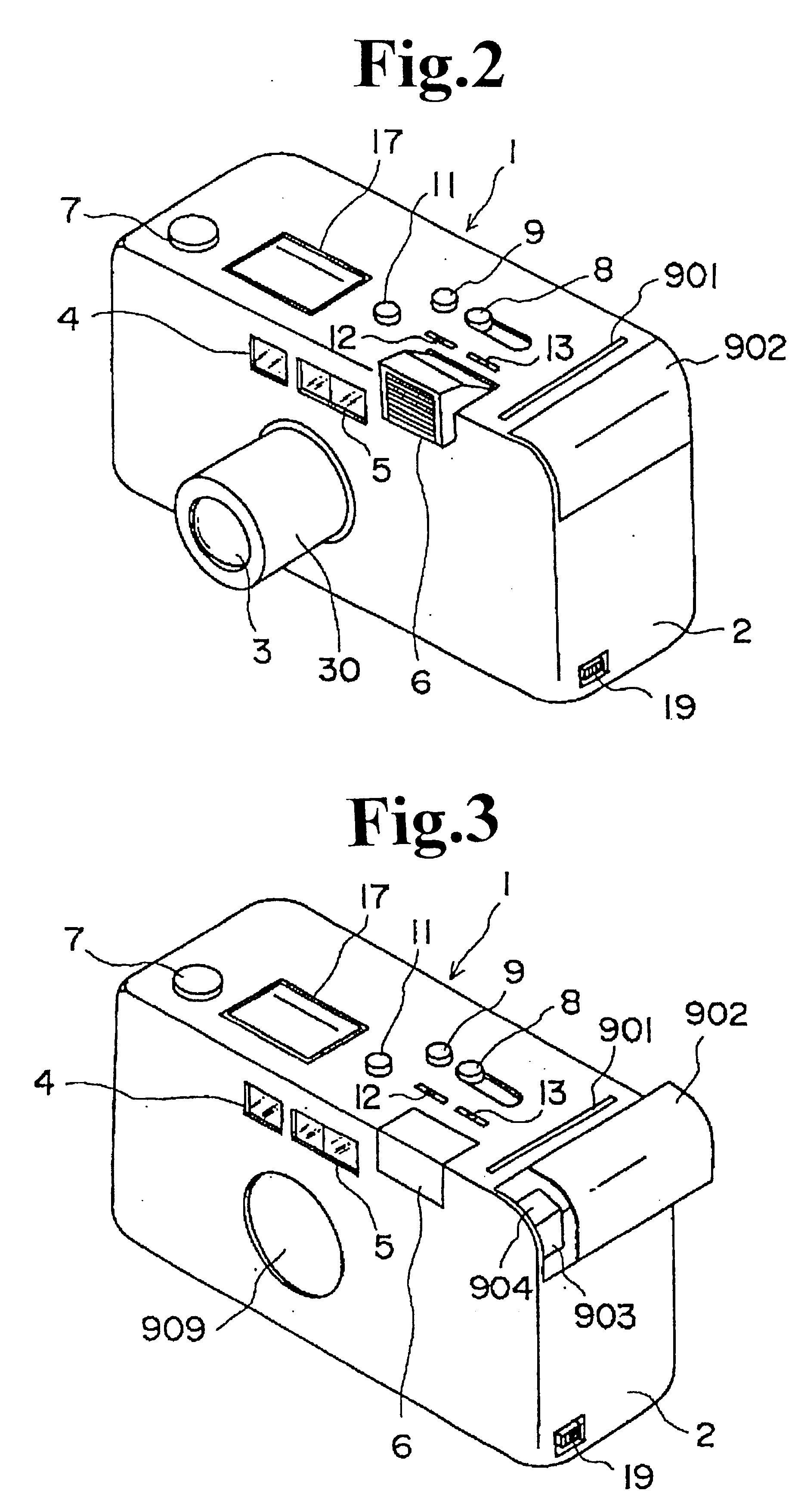 Digital camera having blur detection