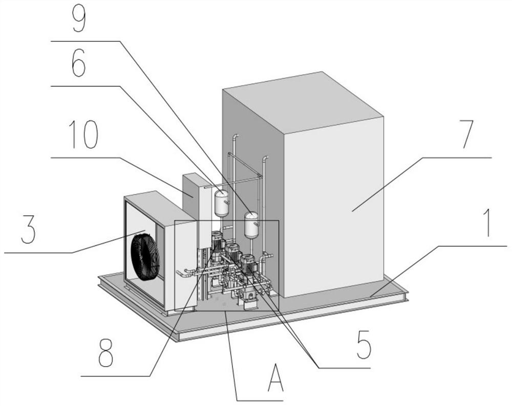 Modular intelligent clean heating station