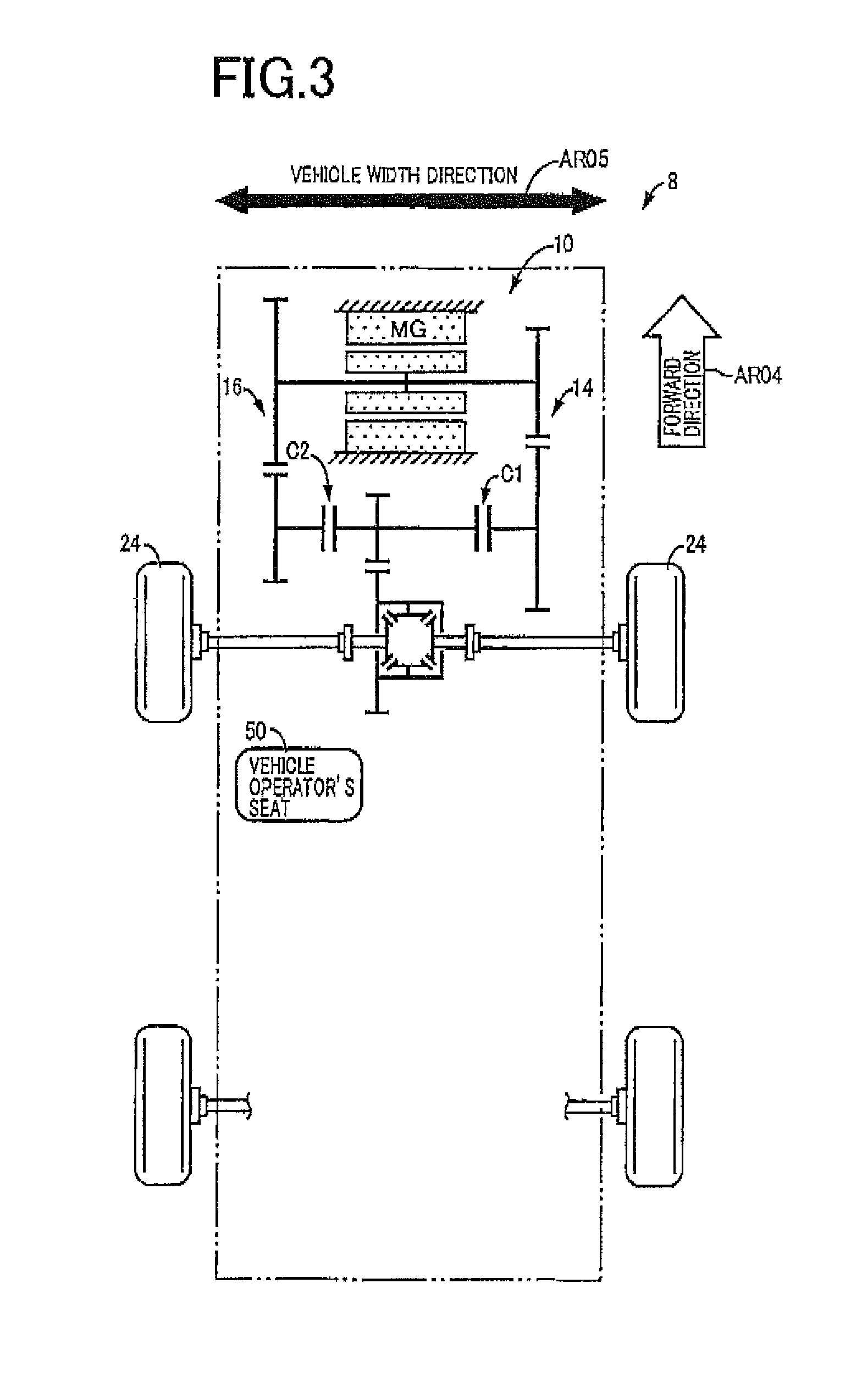 Vehicular drive system