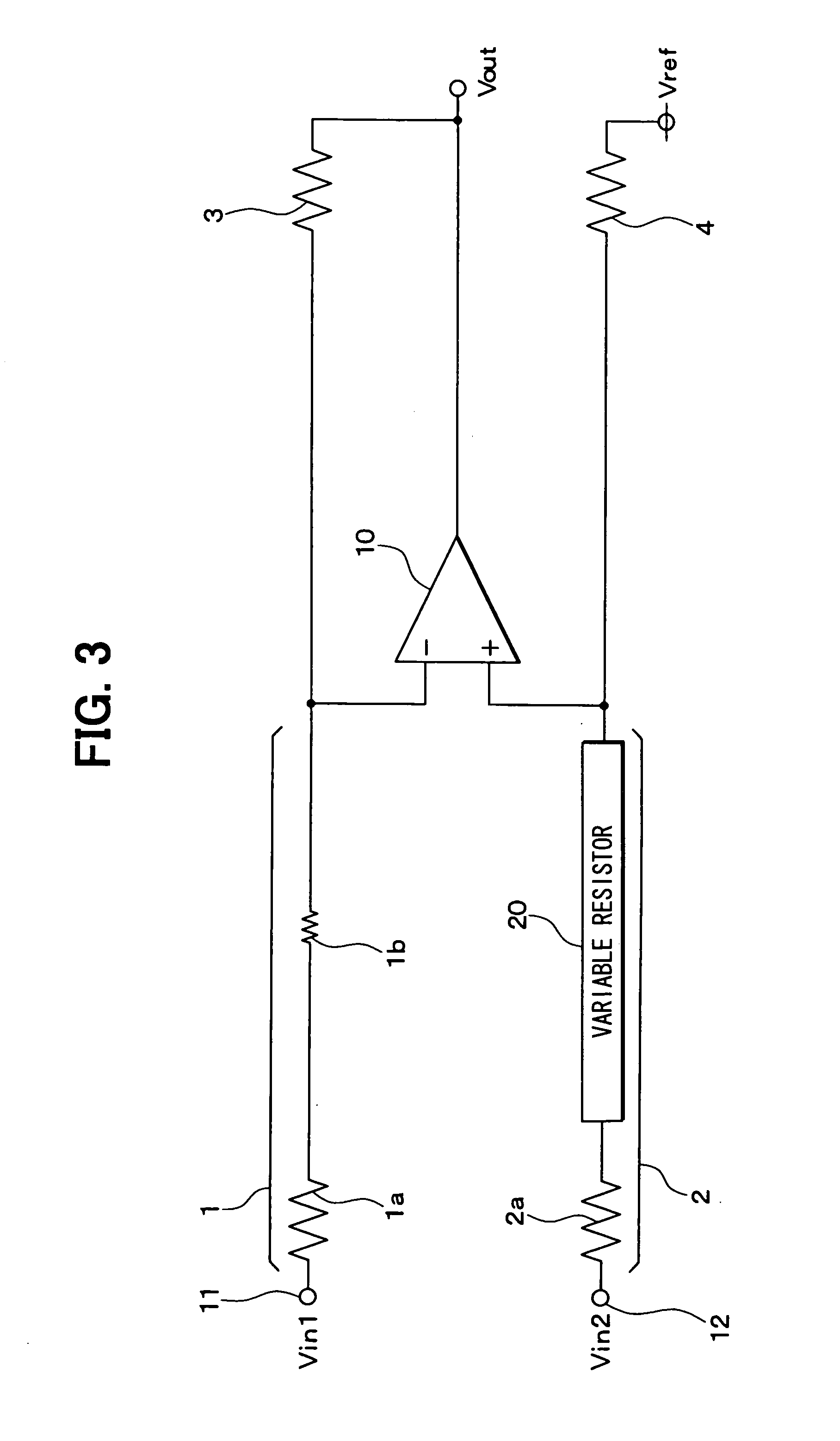 Differential amplification circuit and manufacturing method thereof