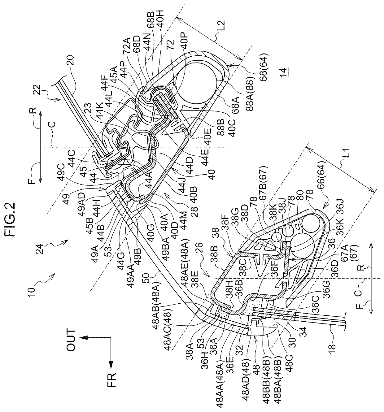 Vehicle pillar structure