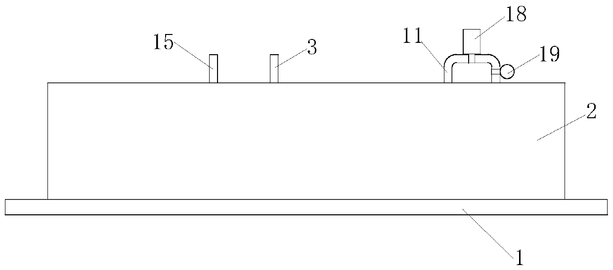 Steam ironing bucket and steam ironing machine comprising same