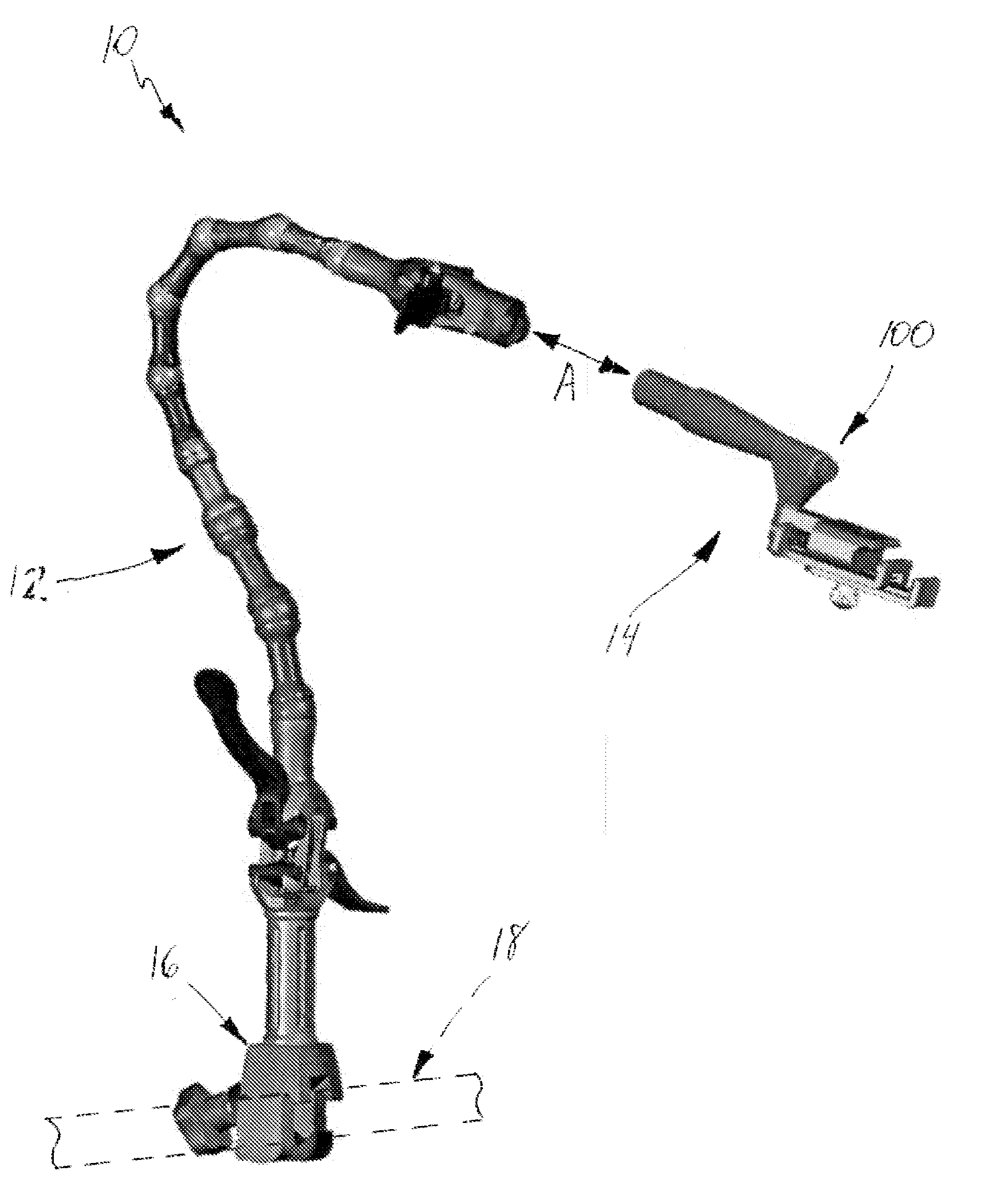 System and method for positioning a laparoscopic device