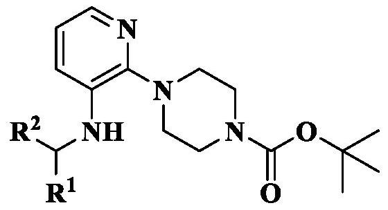 A method for preparing 1-tert-butoxycarbonyl-4-[3-(alkylamino)-2-pyridyl]piperazine