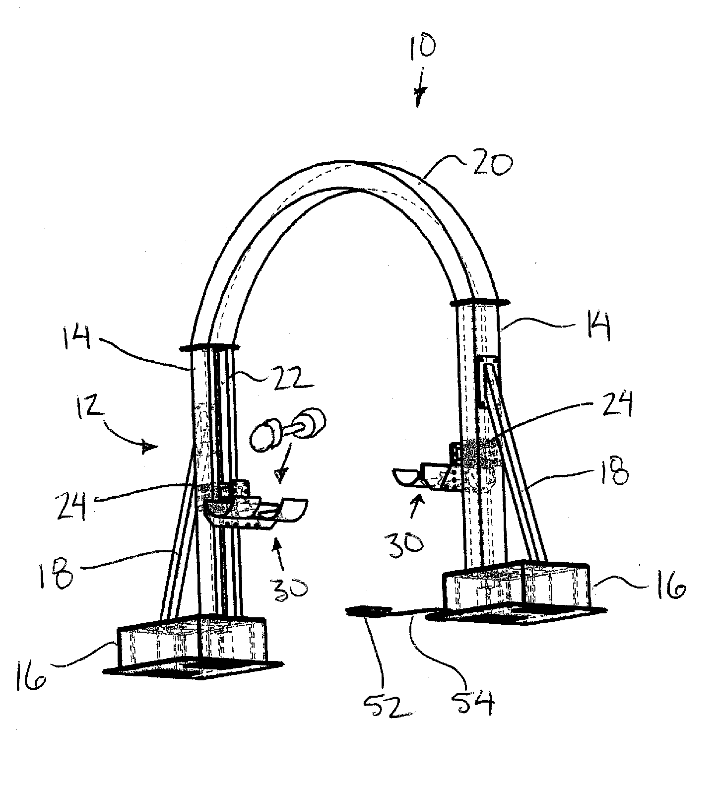 Dumbbell Supporting Device