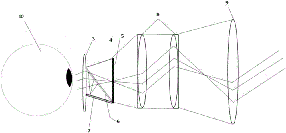 Augmented-reality background black display system