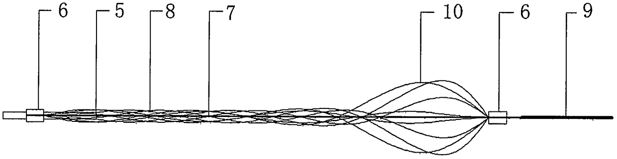 Adjustable and controllable cerebrovascular thrombectomy stent and delivery control system