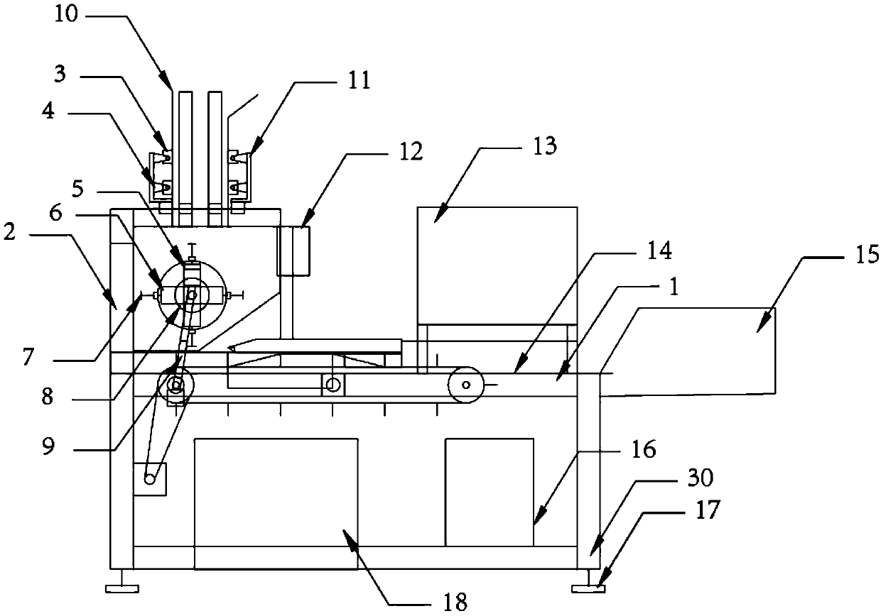 Full-automatic paper box packing machine