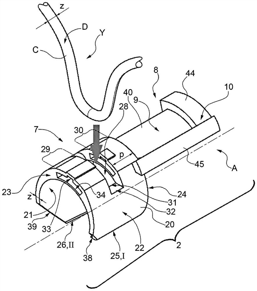 Manual operation unit, and manual operation group for a medical device