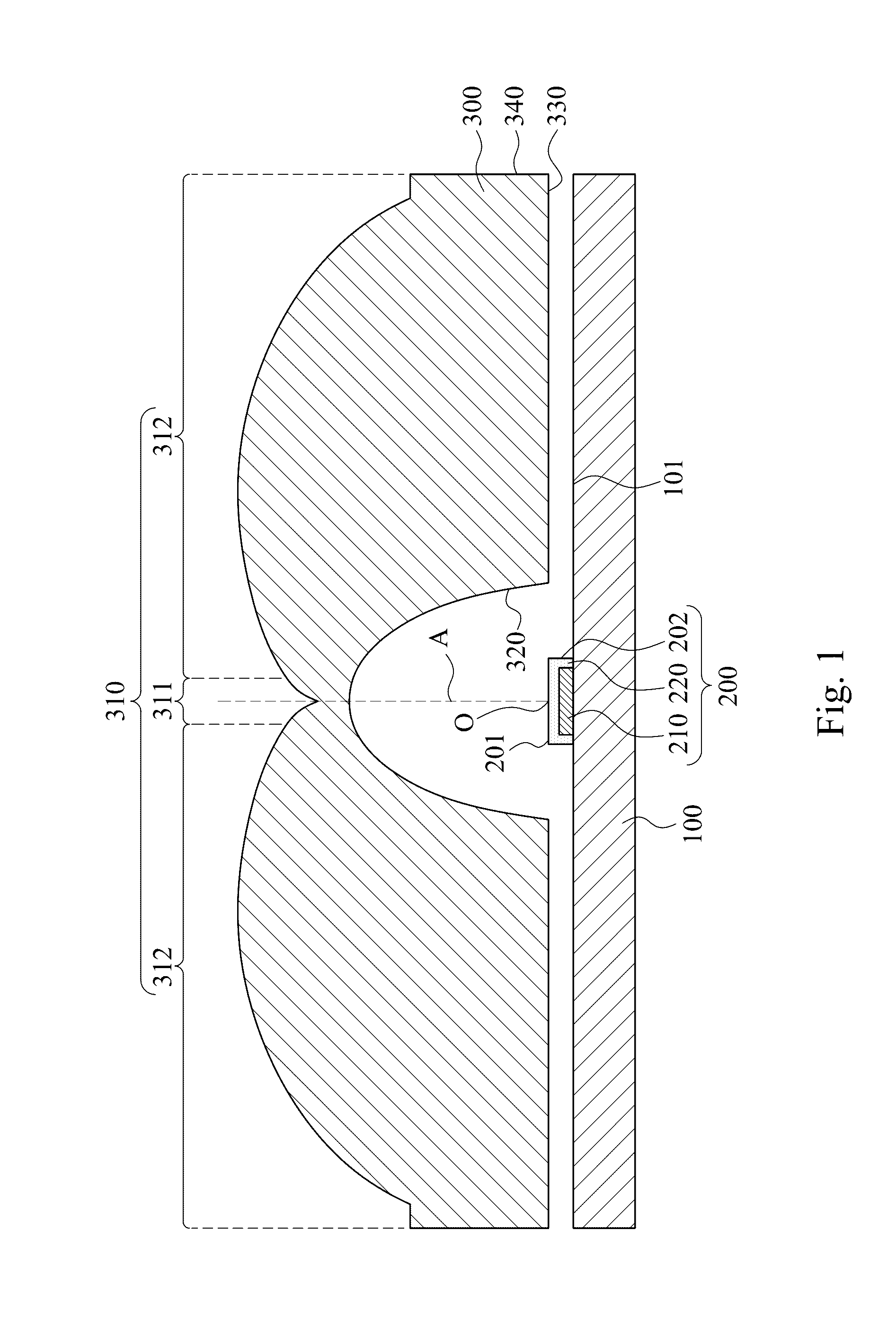 Lighting Apparatus and Lens Structure Thereof