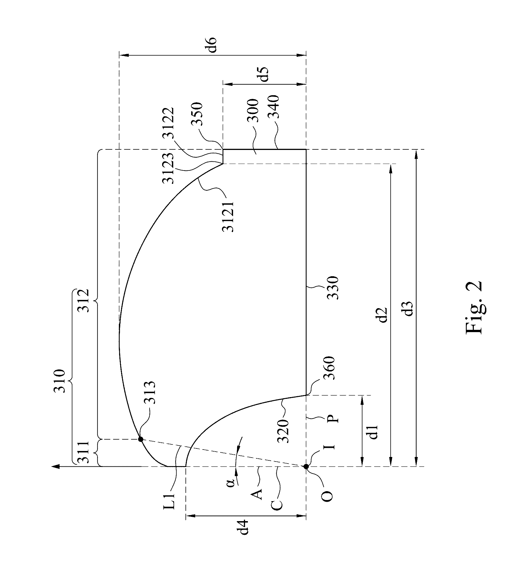 Lighting Apparatus and Lens Structure Thereof