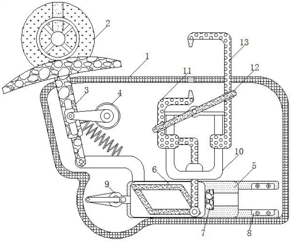 Cable peeling device for cable installation