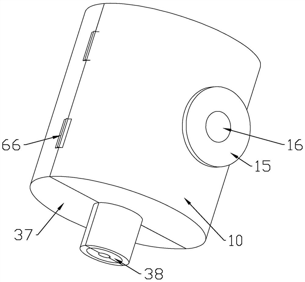 Welding flux barrel for electroslag pressure welding for building