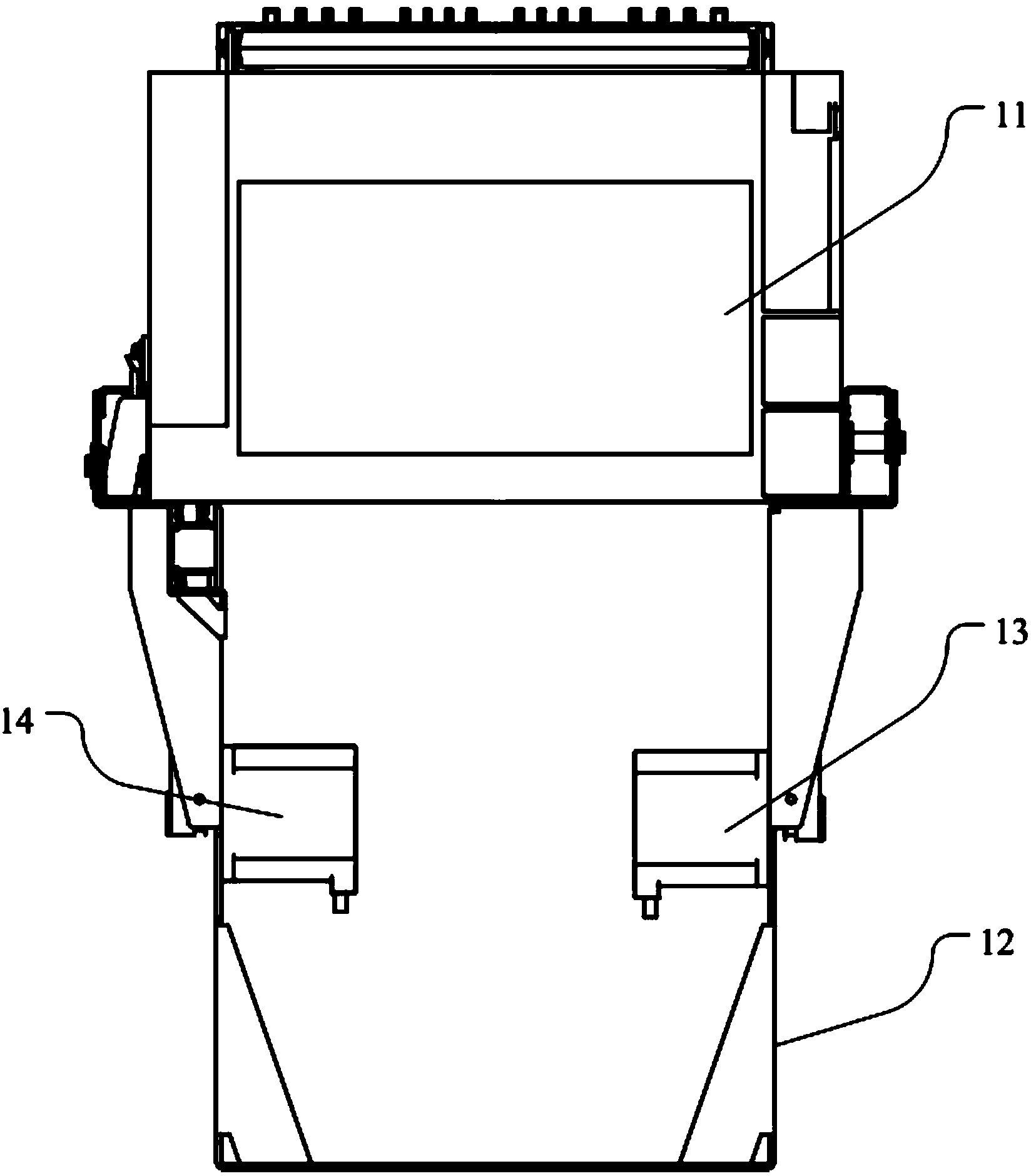 Portable drum type banknote box and ATM